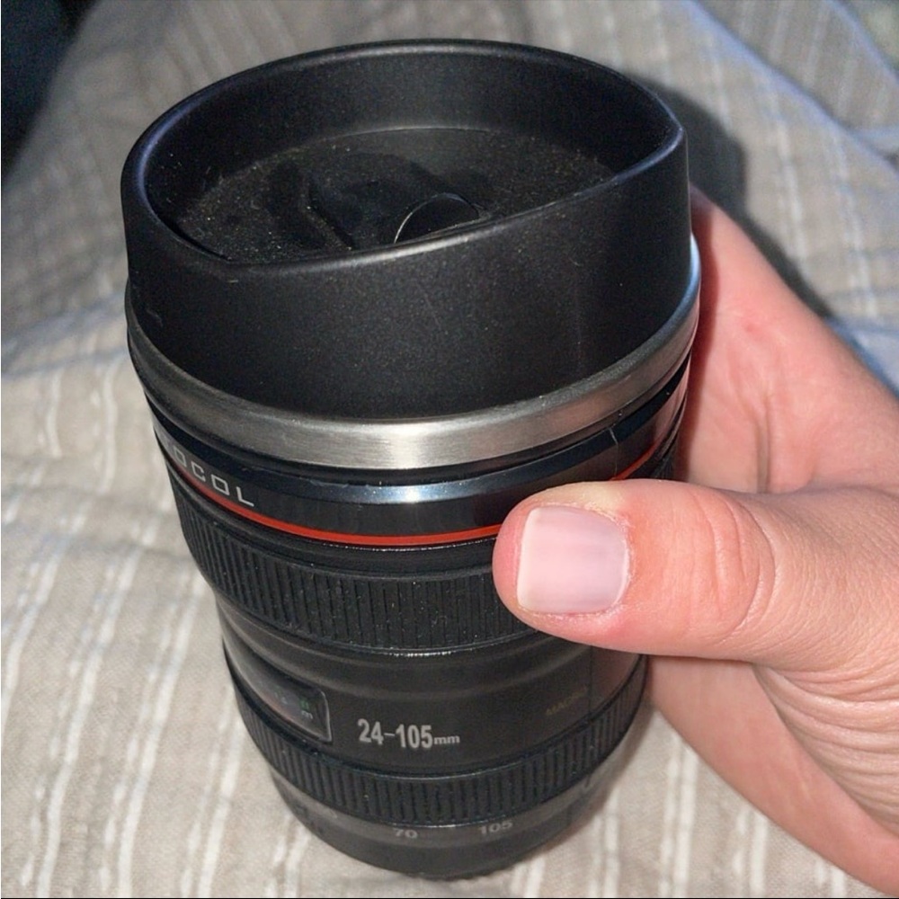Camera Lens Coffee Cup